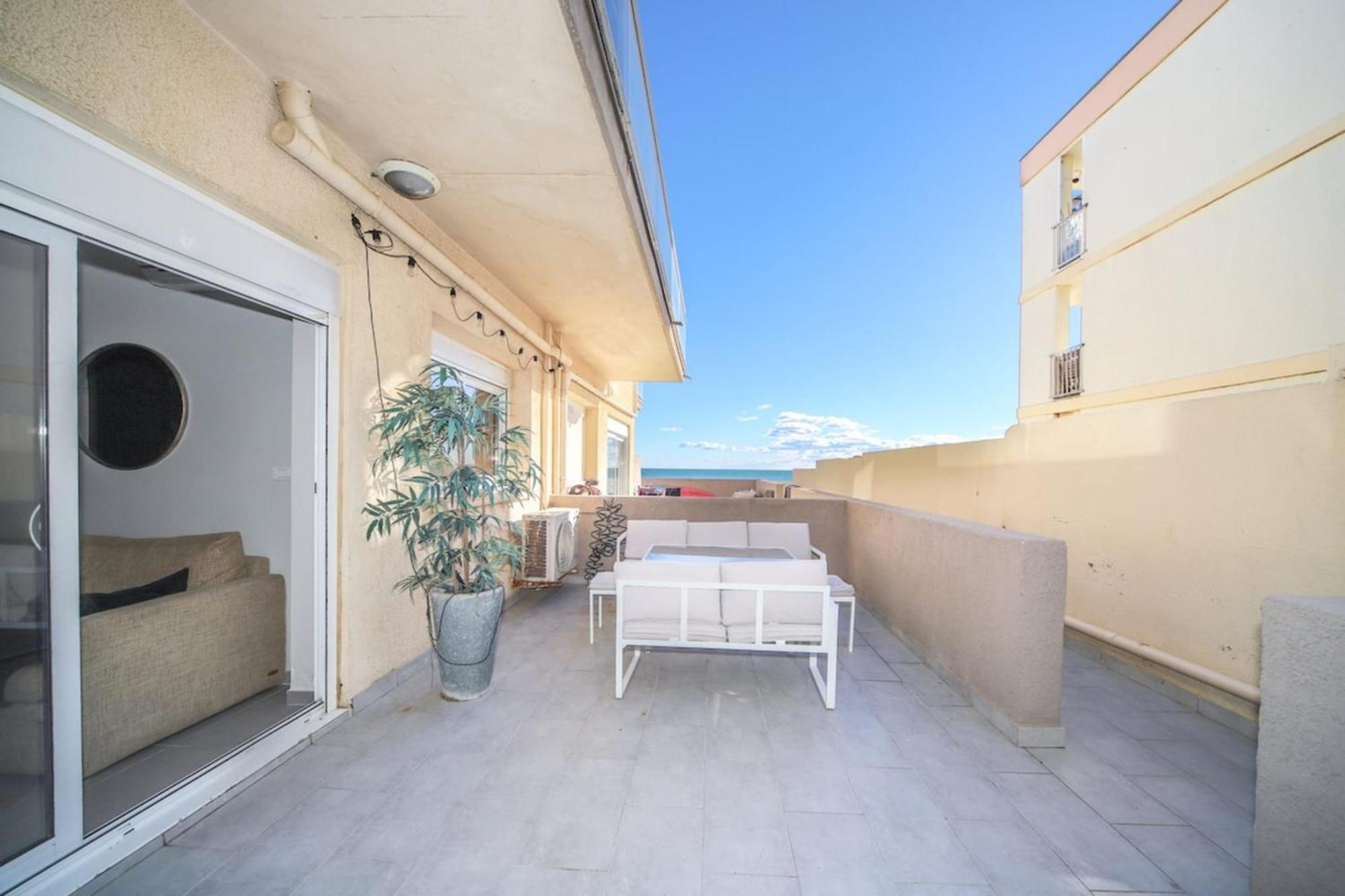 T2 La Dolce Acces Prive 1 Ere Ligne Apartment *